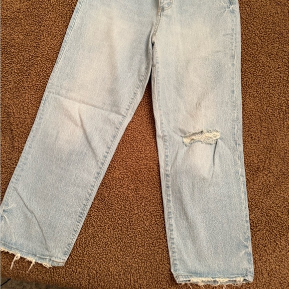 Universal thread, vintage straight button fly size 8 jeans - Picture 3 of 4